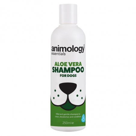 Animology Essentials Aloe Vera Upokojujúci šampón s extraktom z Aloe Vera pre psy, 250ml