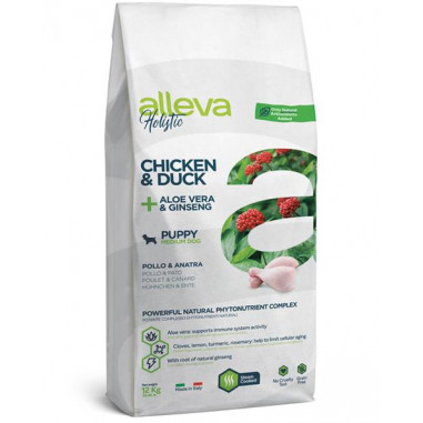 Alleva HOLISTIC dog puppy & junior medium...