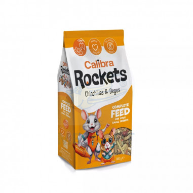 CALIBRA ROCKETS MIX CHINCHILLAS DEGUS 900G
