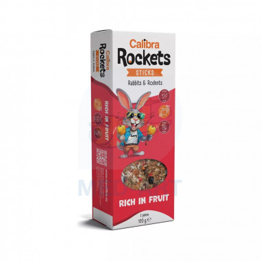 CALIBRA ROCKETS ST. RAB.&ROD. RICH FRUIT 120G