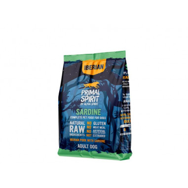 Primal Spirit Dog 70% Iberian Pork with Sardine...