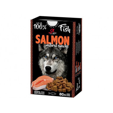 Alpha Spirit Dog Naturals - Sušený losos 80g