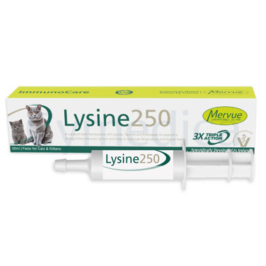 Mervue Lysine 250 pasta pre mačky 30 ml