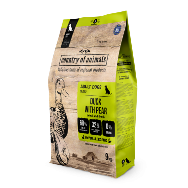 Country of Animals Duck and Pear 9 kg