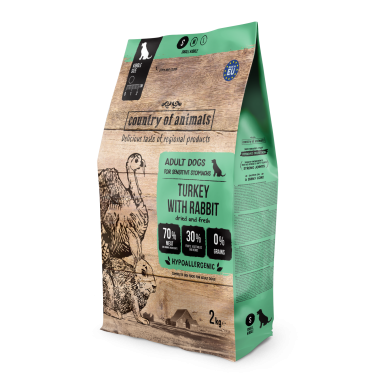 Country of Animals Turkey with Rabbit 2 kg