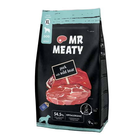 Mr. Meaty Pork With Wild Boar 9 kg