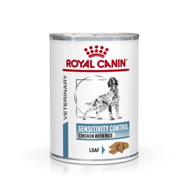 Royal Canin VHN Dog Sensitivity Control Chicken&Rice Konzerva 6 x 410 g