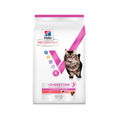 HILLS VE Feline Multi Benefit Adult Digestion s lososom 1,5 kg