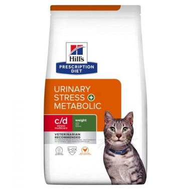 HILLS Prescription Diet Feline c/d Urinary Stress + Metabolic 3 kg