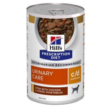 HILLS Prescription Diet Canine Stew c/d with Chicken & Vegetables konzerva 354 g
