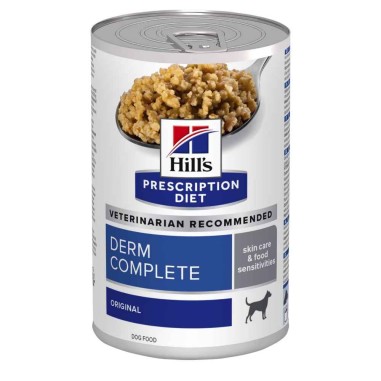 HILLS Prescription Diet Canine Derm Complete Konzerva 370 g