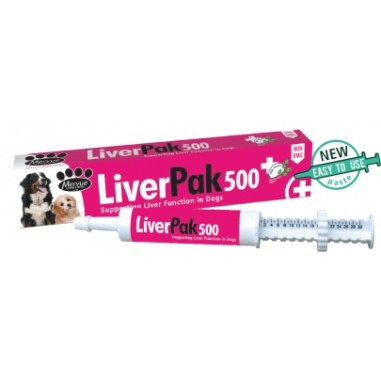 Mervue LiverPak 500 pasta pre psy 60 ml