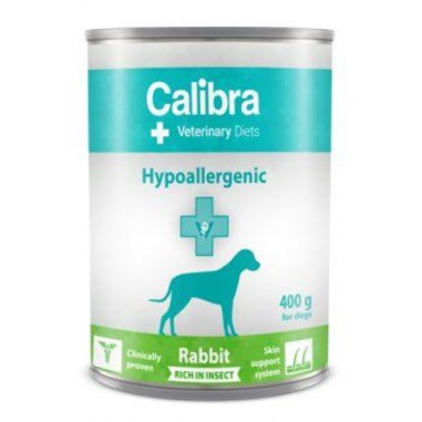 Calibra VD Dog konzerva Hypoallergenic Rabit&Insect 400g