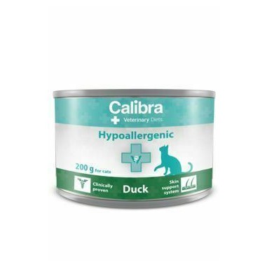 Calibra VD Cat konzerva Hypoallergenic Duck 200g