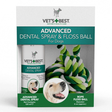 Dentálny sprej + lano pre psy, VET´S BEST