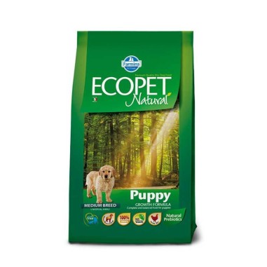 Farmina ECOPET dog puppy medium 12 + 2 kg zdarma