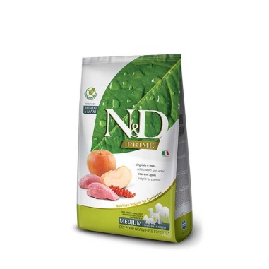 Farmina N&D Dog PRIME Adult Medium & Maxi Boar & Apple 12kg