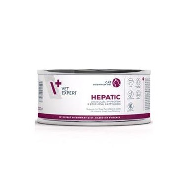 VetExpert VD cat 4T Hepatic konzerva 100 g